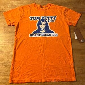 Retro Brand Tom Petty UF Florida Gators Orange Tshirt, NWT, XS